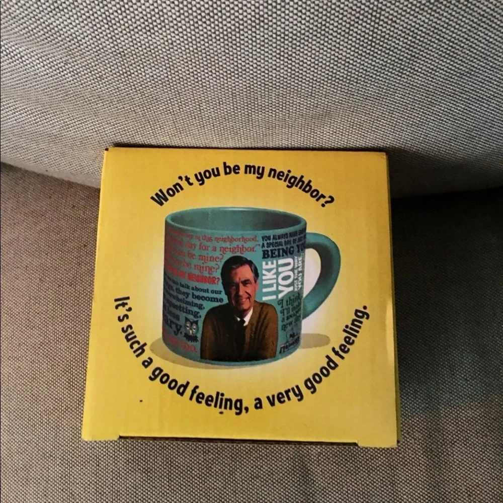 Mister Rogers Sweater Changing Mug!
